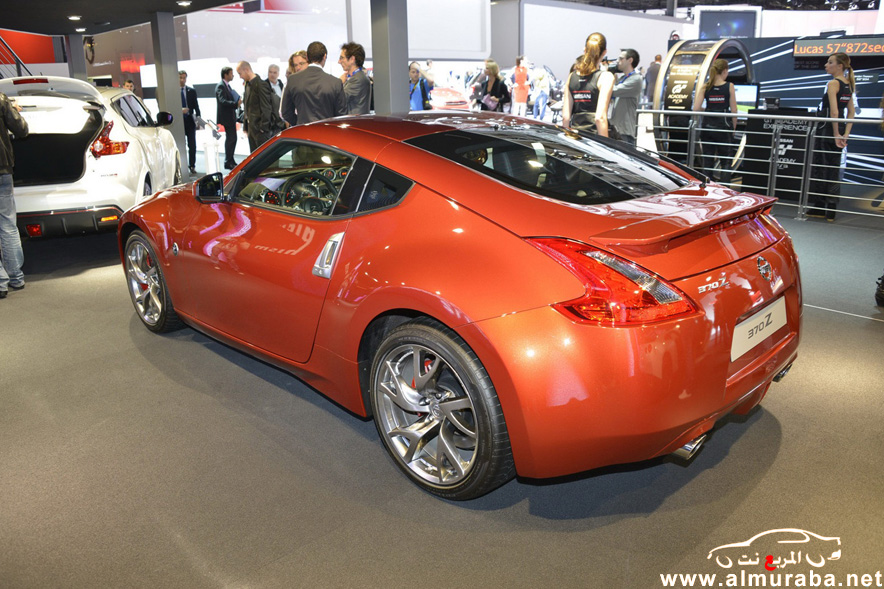 نيسان زد 2013 كوبيه المطورة تنطلق في معرض باريس للسيارات بالصور Nissan 370Z Coupe 2013 2